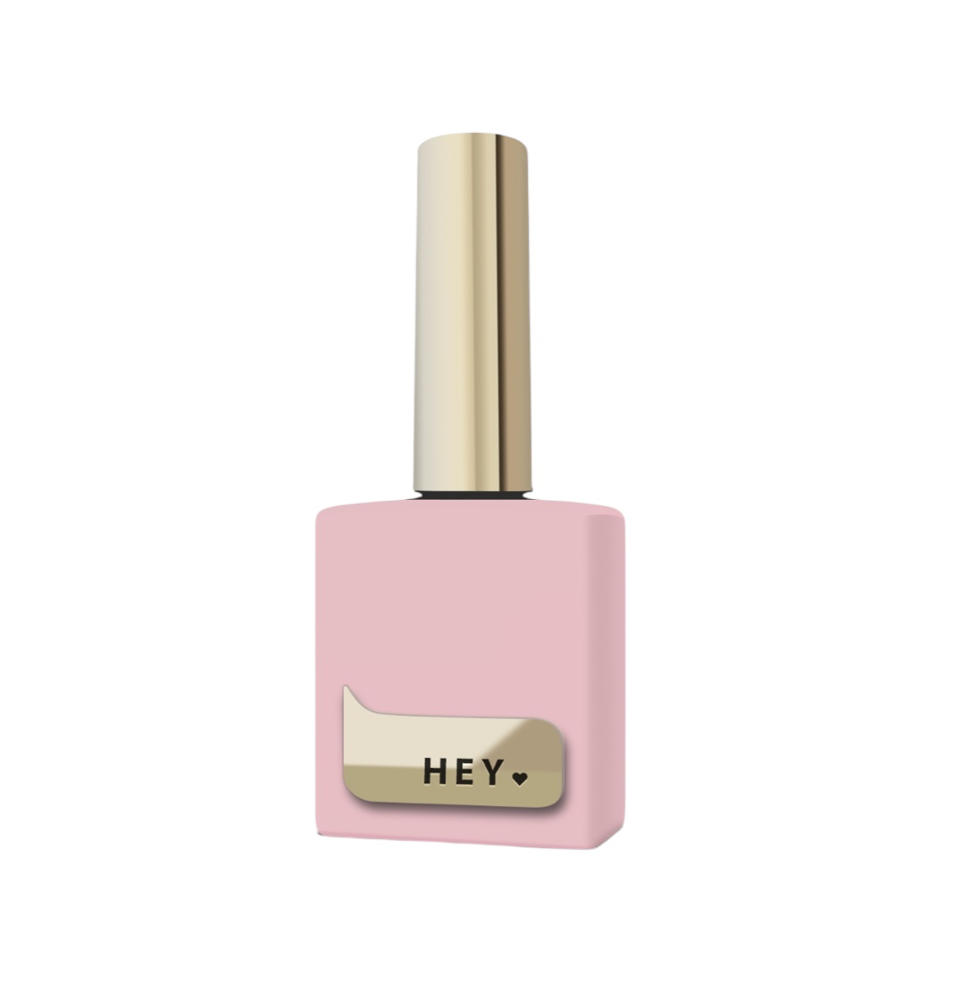 HEYLOVE. BB TOP COAT, MELTED MILK, 15 ML, SAW-HORN TOP WITHOUT STICKY BALL