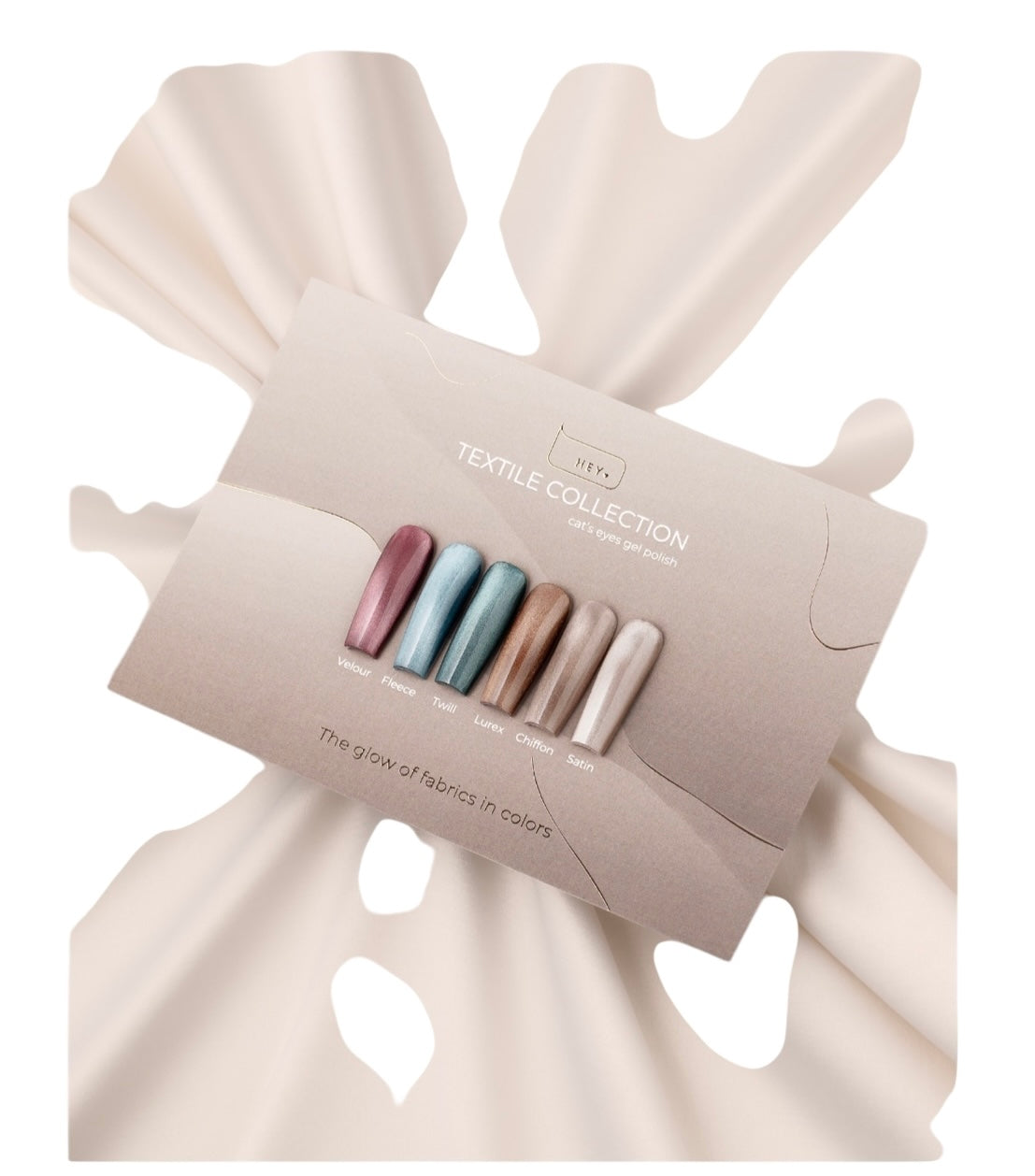 HEYLOVE. CAT'S EYE GEL POLISH, TWILL, 15 ML, GEL POLISH "CAT'S EYE", GREEN