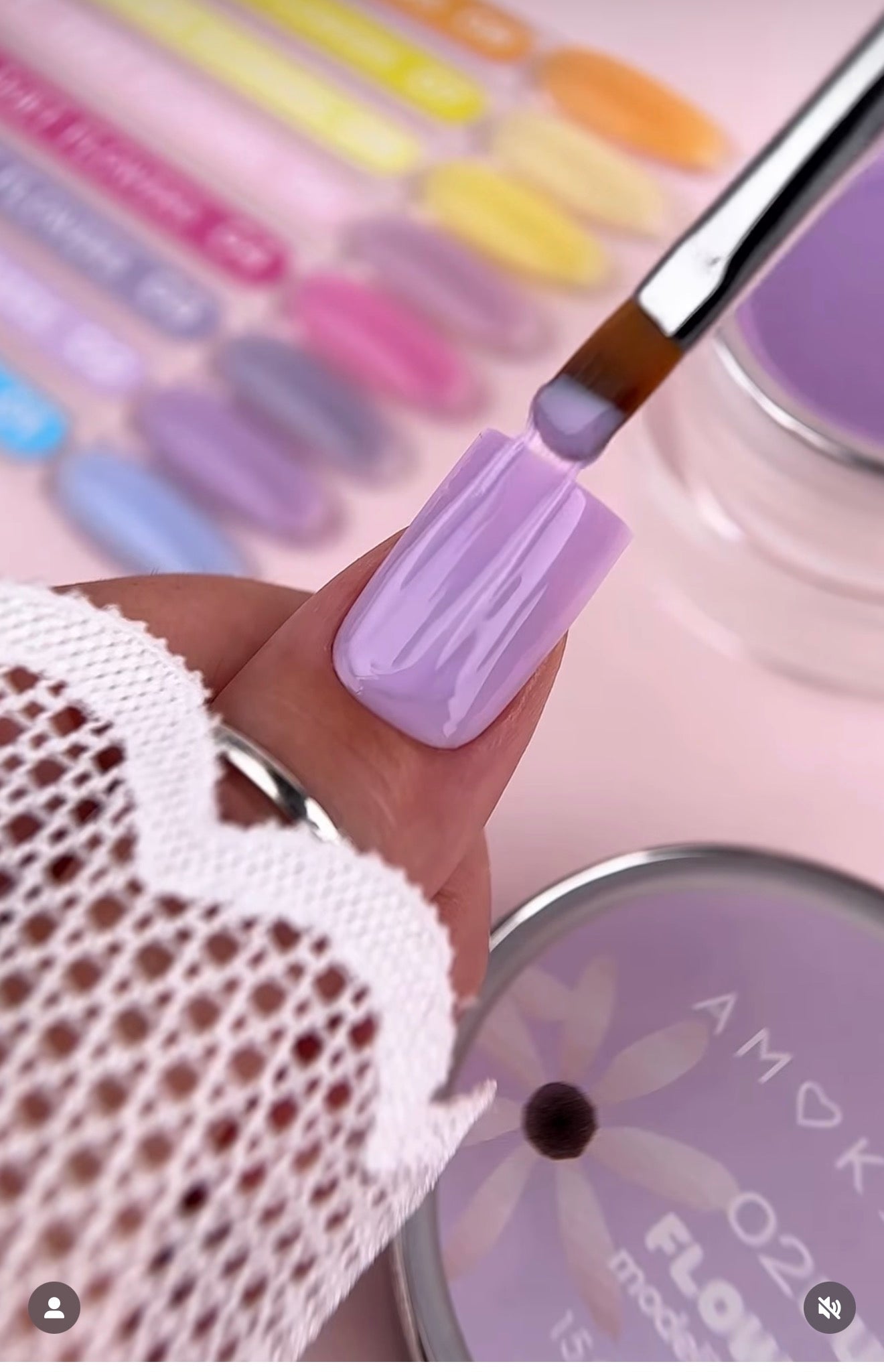 Modeling Gel Duet Flower 02