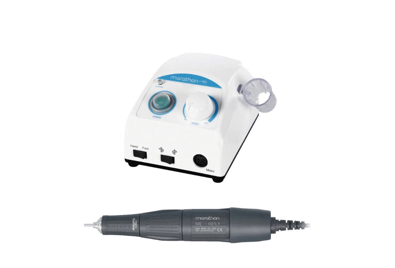 Saeyang Marathon-N7 +
H37L1 HP E-file Nail
Drill- White