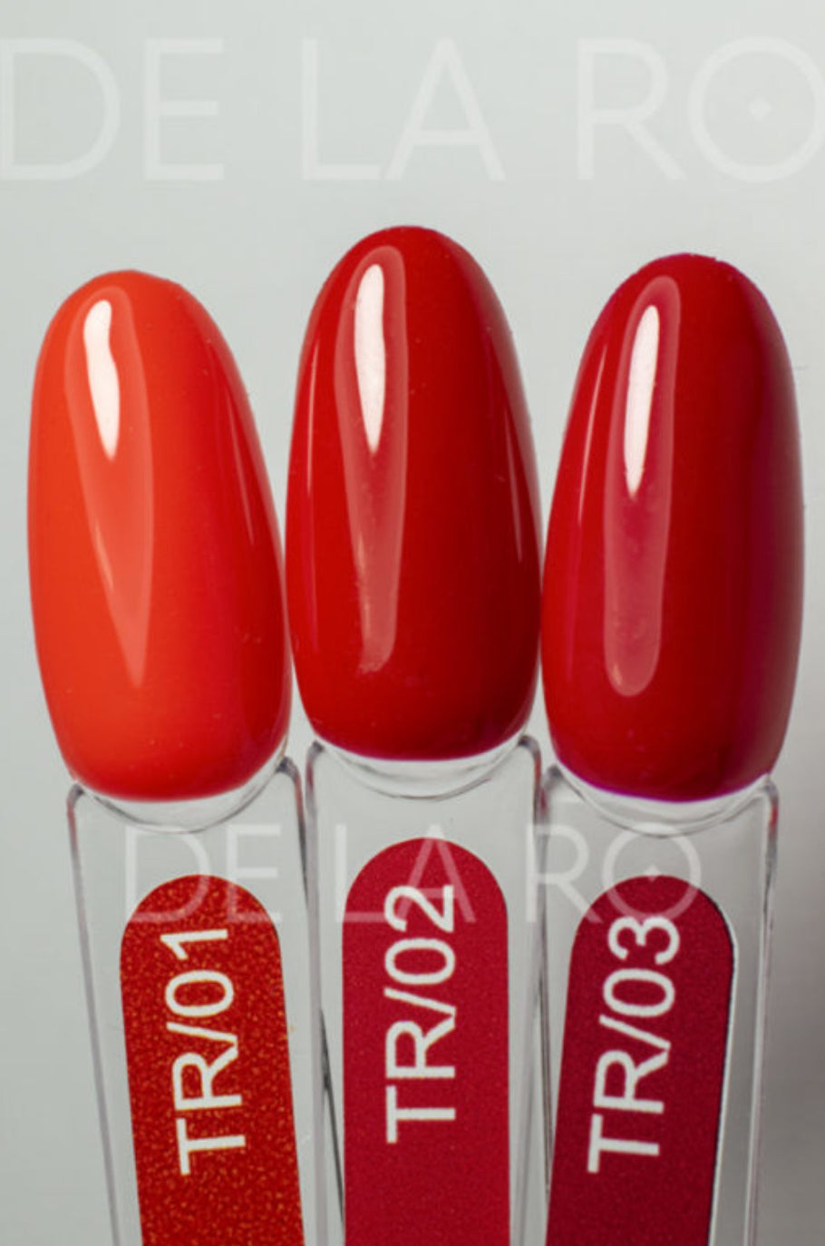 Nail Color Gel Town Red 01