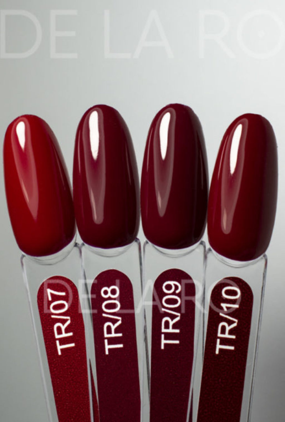 Nail Color Gel Town Red 10
