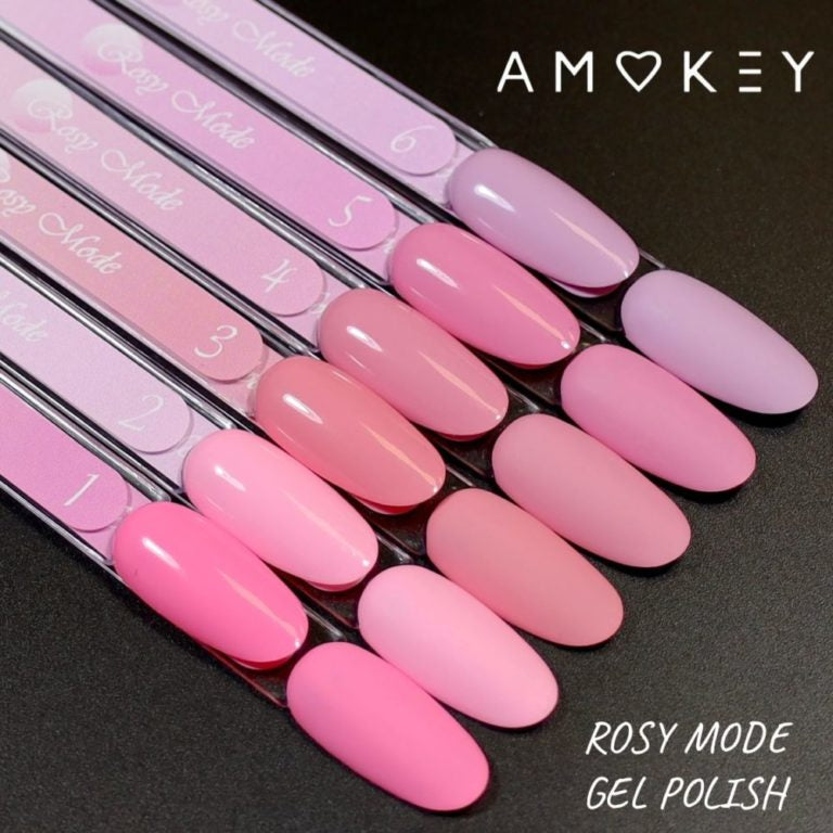 Nail Color Gel Rosy mode 04