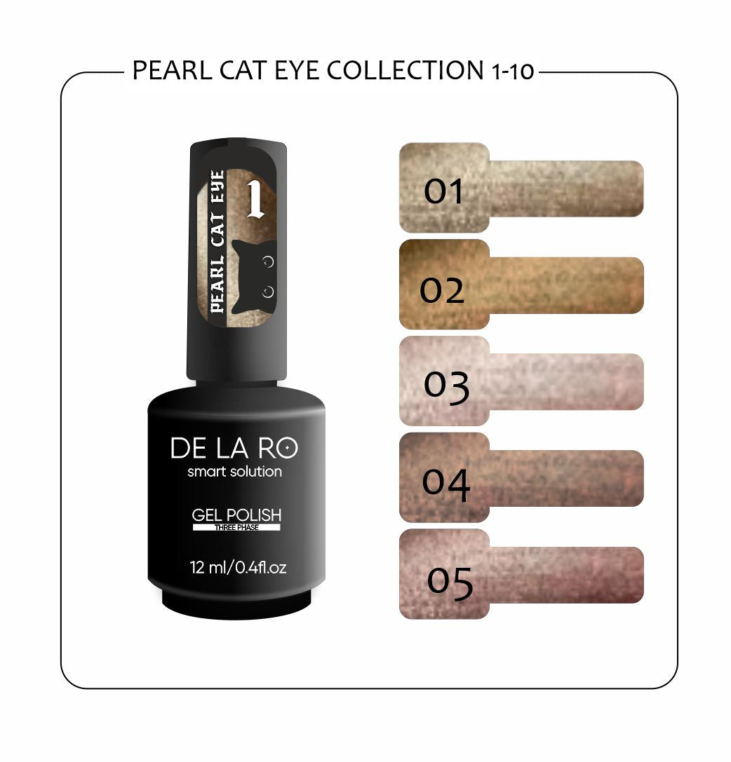 Nail Color Gel Pearl Cat Eye 3