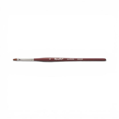 Flat gel brush