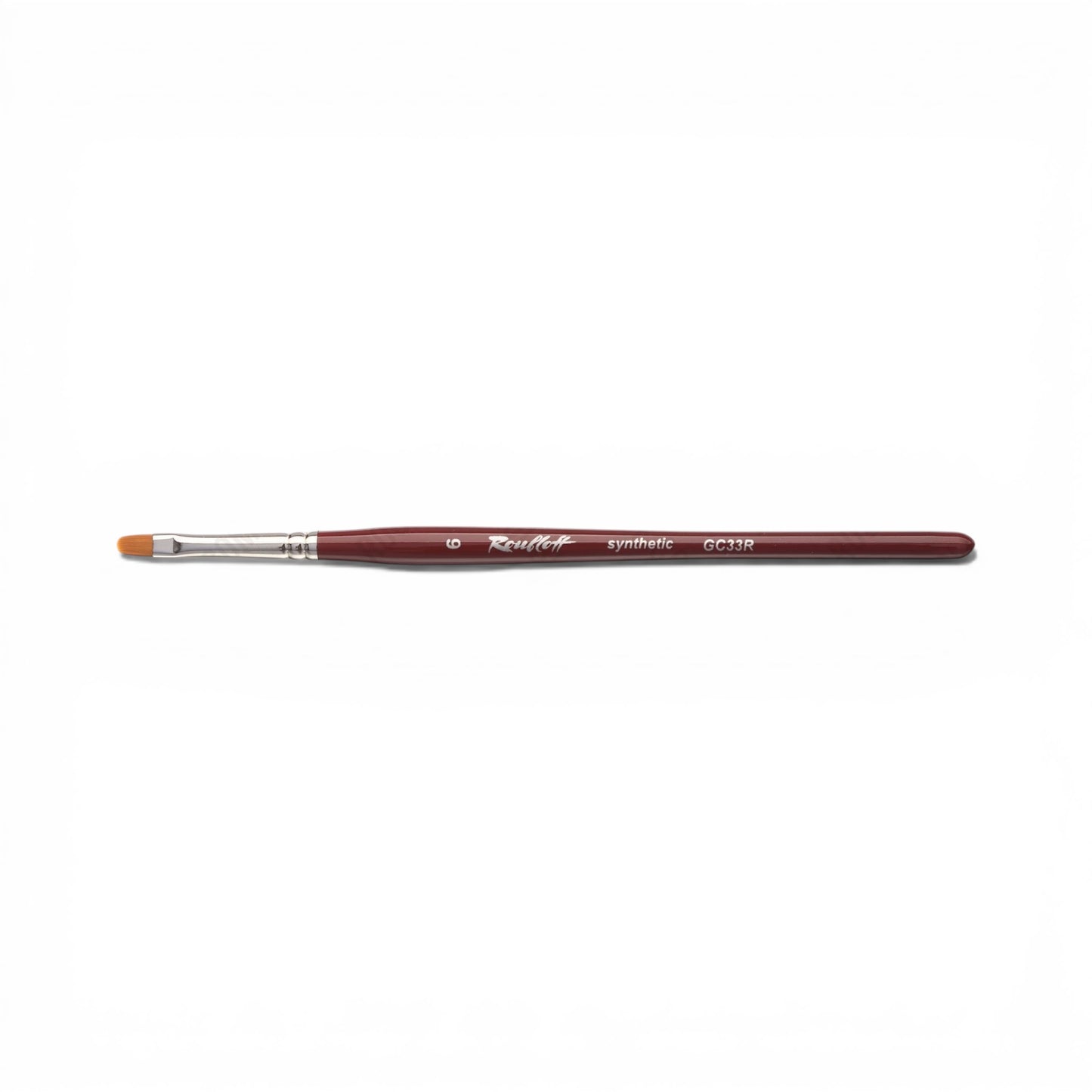 Oval gel brush