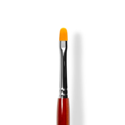 Oval gel brush