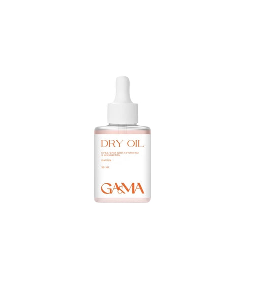 GA&MA. DRY OIL, WATERMELON, 30 ML, DRY OIL WITH SHIMMER.