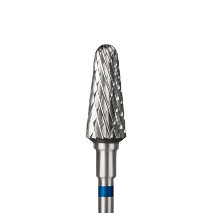 Carbide drill bit frustum blue