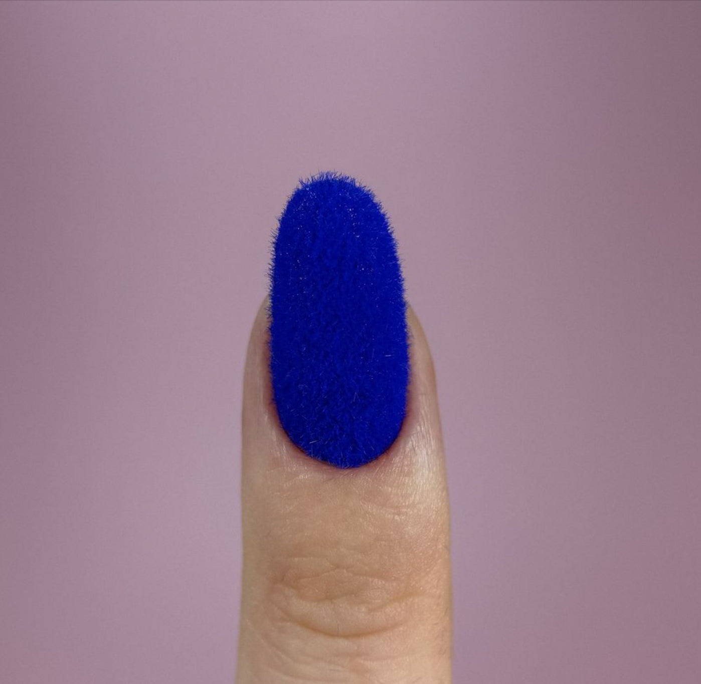 Velvet Nail Powder Fluffy Blue