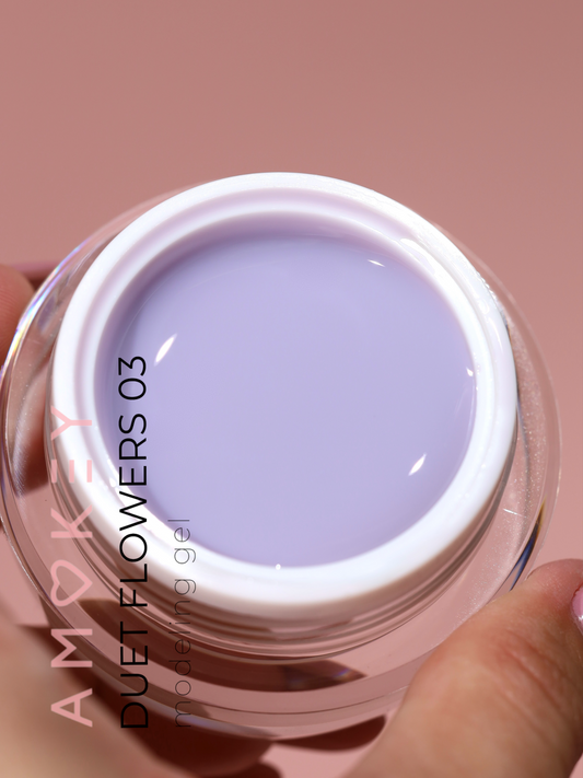 Modeling Gel Duet Flower 03