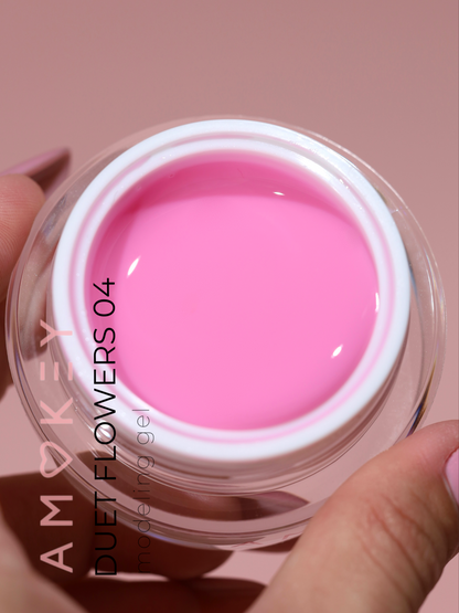 Modeling Gel Duet Flower 04