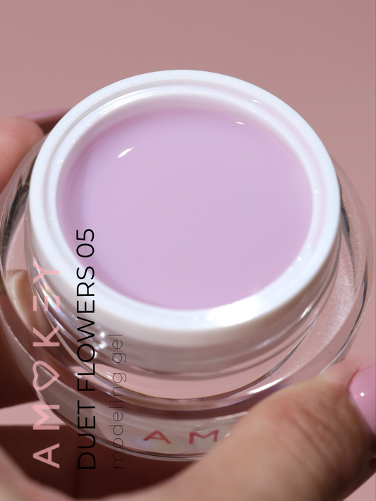 Modeling Gel Duet Flower 05