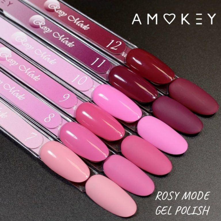 Nail Color Gel Rosy mode 08