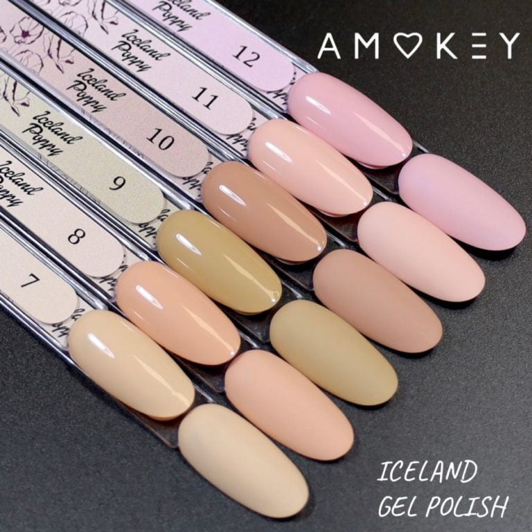 Nail Color Gel Iceland Poppy 07
