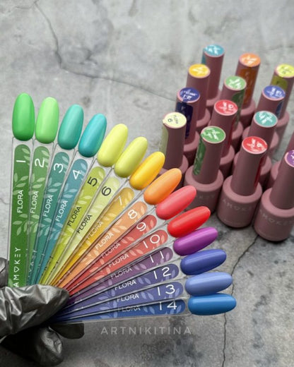 Nail Color Gel Flora 07