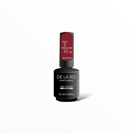 Nail Color Gel Town Red 10