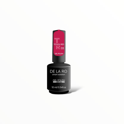 Nail Color Gel Town Red 03