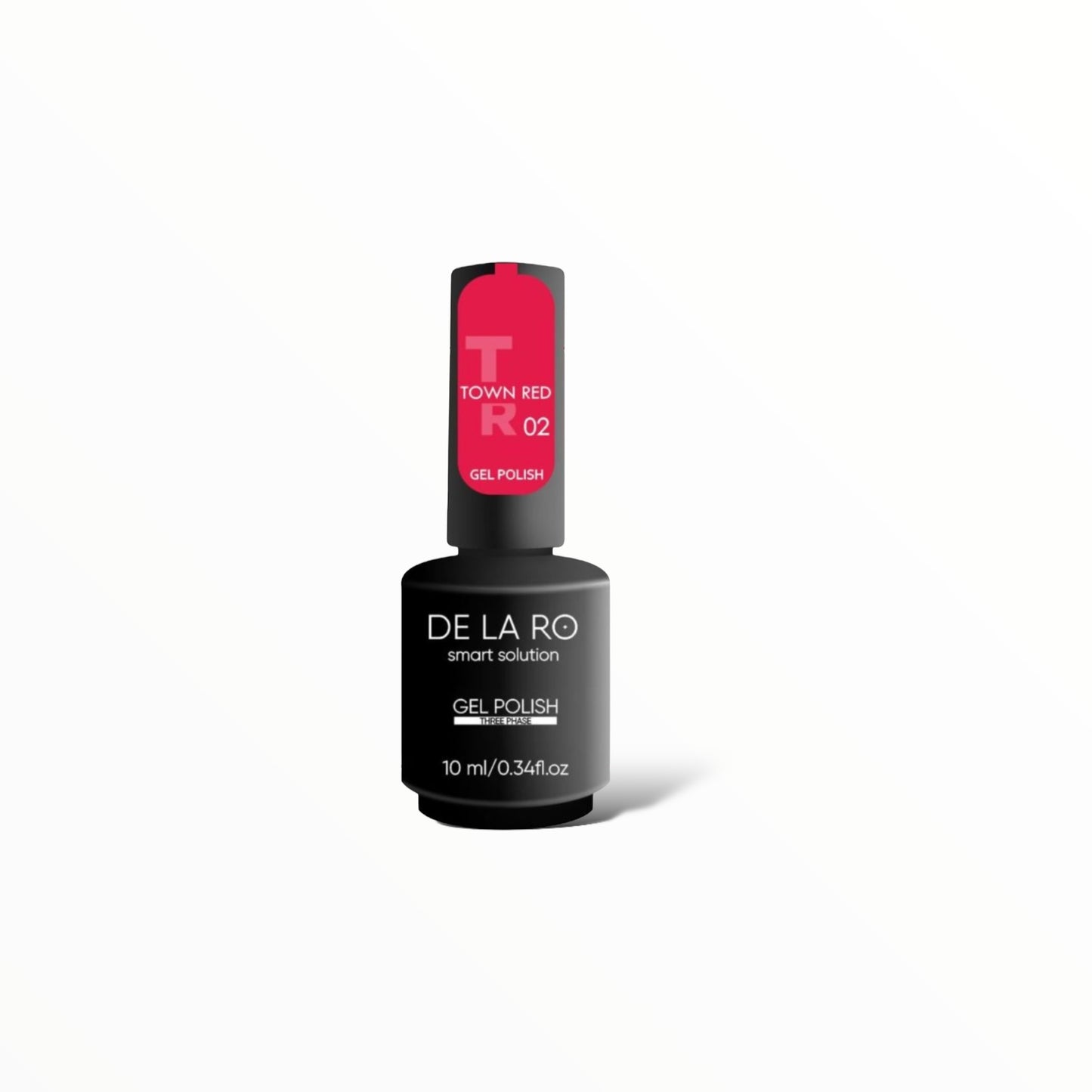 Nail Color Gel Town Red 02