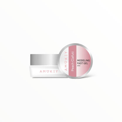 Modeling Fast Gel Peach Clafuti