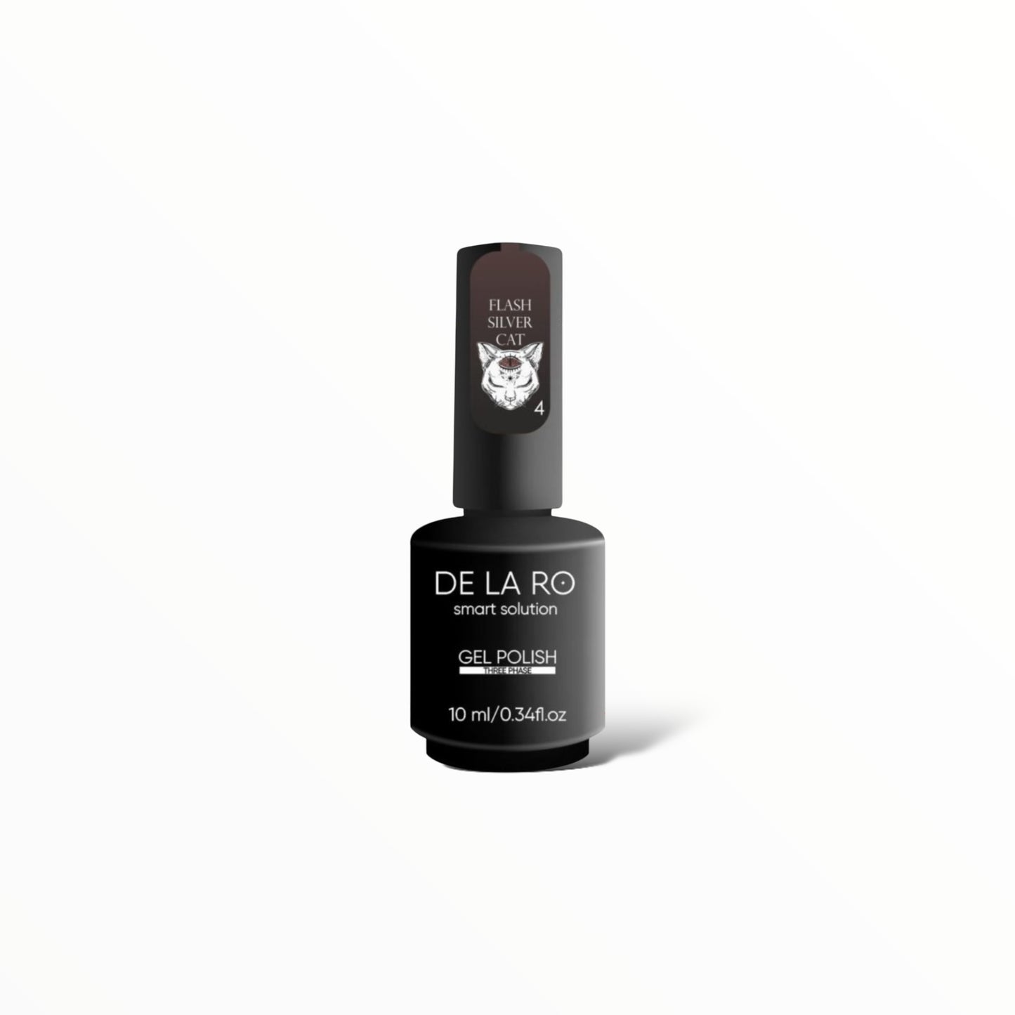 Nail Color Gel Flash Silver Cat - New Version 04
