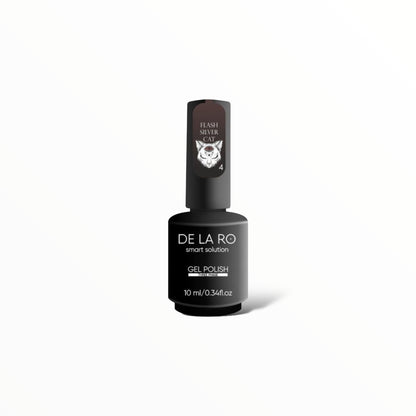Nail Color Gel Flash Silver Cat - New Version 04