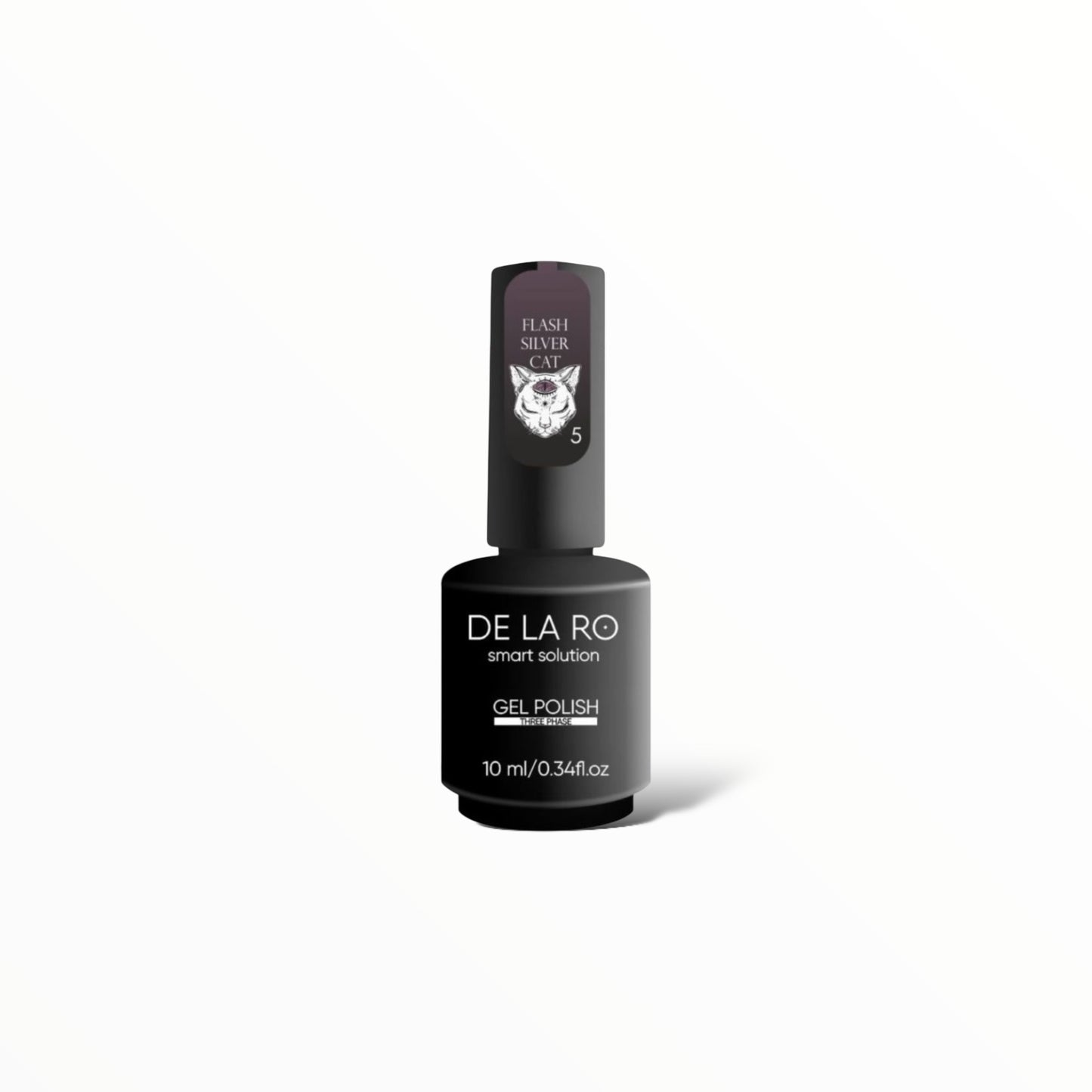 Nail Color Gel Flash Silver Cat - New Version 05