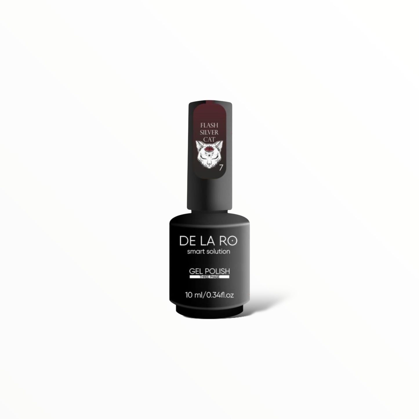 Nail Color Gel Flash Silver Cat - New Version 07