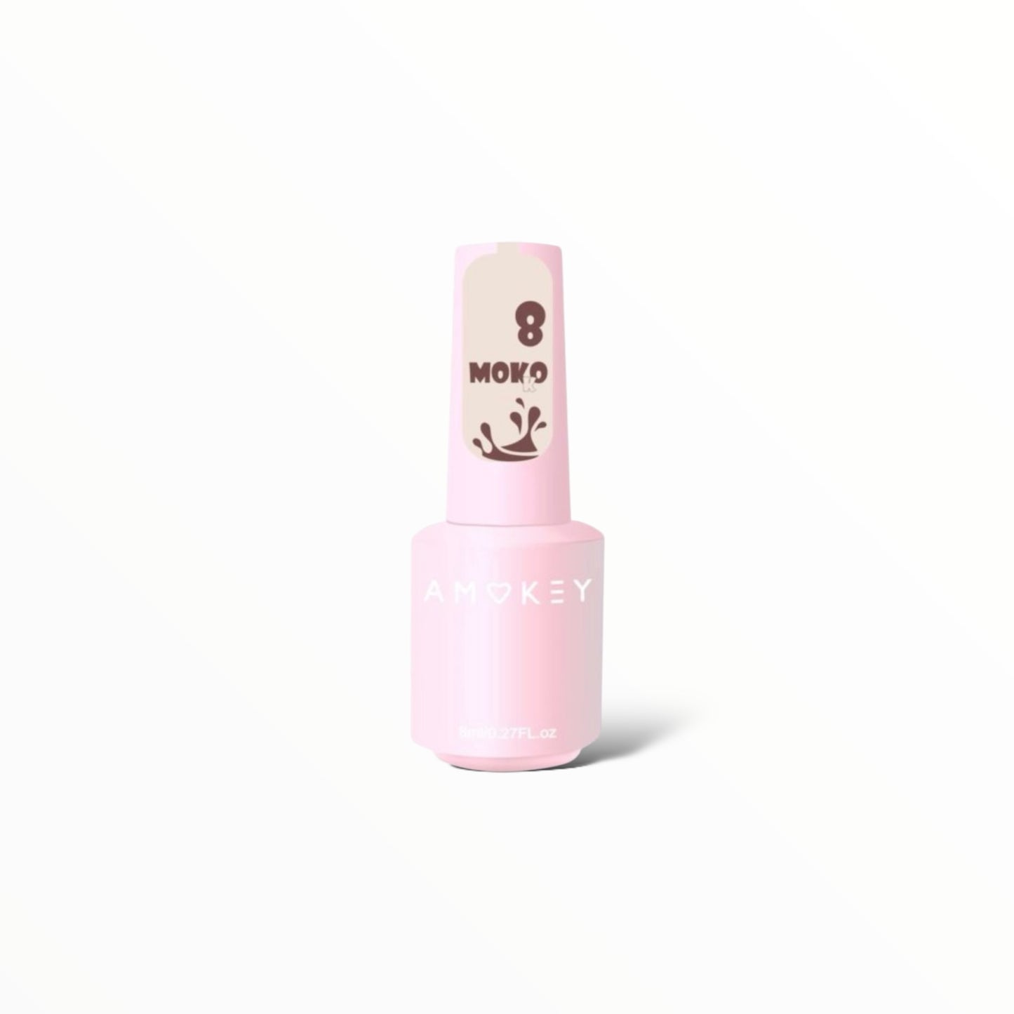 Nail Color Gel Fashion Mokko 08