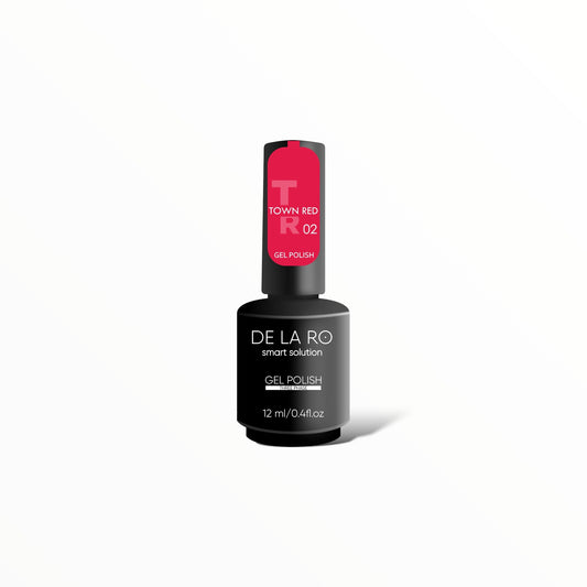Nail Color Gel Town Red 02